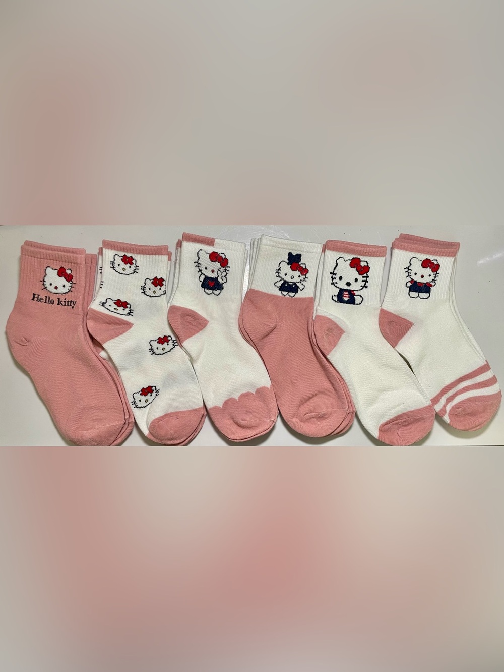 Kawaii 6 Pack of Ankle Socks